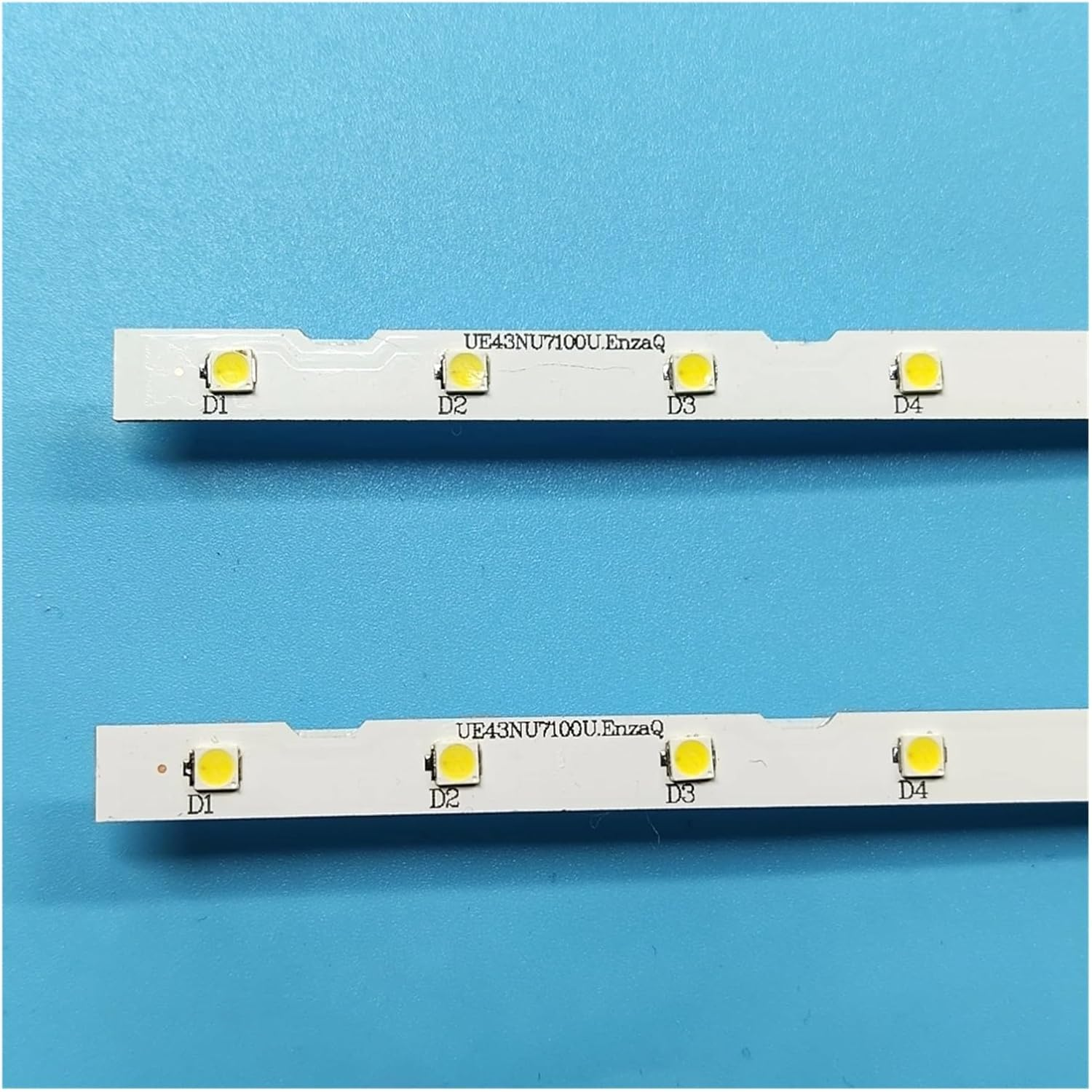 LED Backlight Strip 28 Lamp for 43" TV UE43NU7100U A.-OT_43_NU7100F_2X28_3030C BN44-00947A UE43NU7120U UE43NU7170U (Color : 10 Pieces 5TV) - 2 Pieces 1Tv image number 1