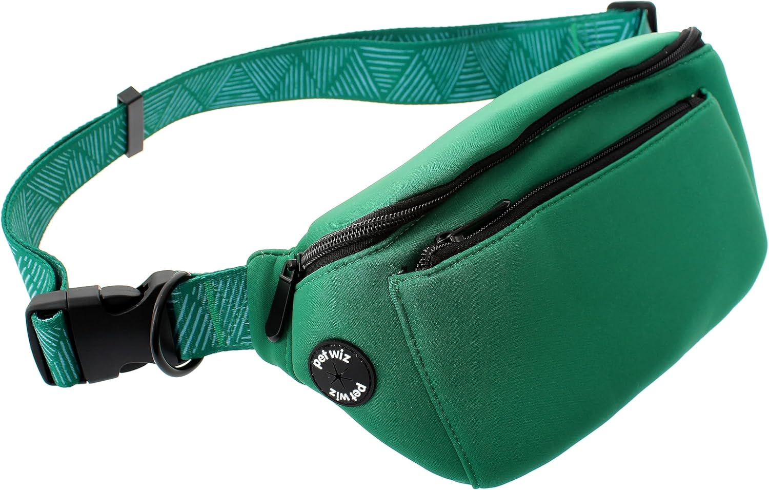 Pet Wiz Dog Walking Bag with Adjustable Strap (Slim & Lightweight Dog Walking Bag - Beige)