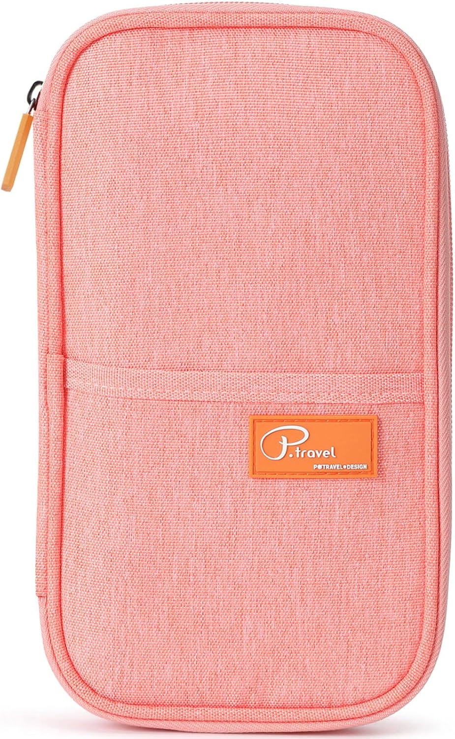 RFID Travel Passport Wallet, Family Passport Holder with Hand Strap, RFID Blocking Credit Card Wallet for Men & Women, Trip Document Organizer by Vanfn P.Travel Series (Nylon - Black) - Black image number 5