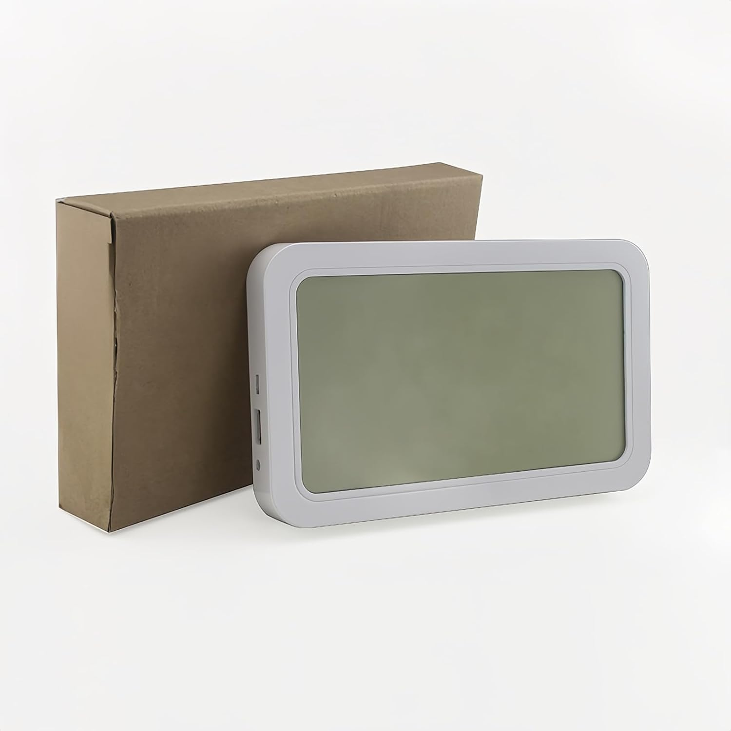 Lancoon Touchscreen Alarm Clock with Backlight, 2 Music Sets Snooze Display Temperature and Humidity Date and Day, Usb/Android Input Port, Hanging or Standing for Bedroom Living Room Office image number 5