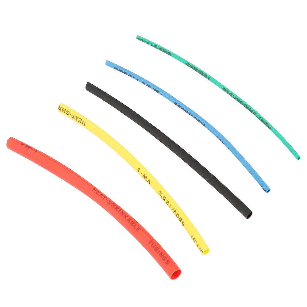 100 Pieces XLPE Heat Shrink Tubing Electrical Cable Insulation Tubing 5 Colors 5 Sizes 100Mm Cable Connector Repair Mechanical Protection image number 2