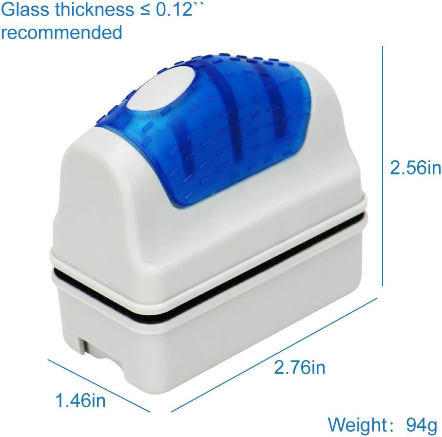 Jasonwell Magnetic Aquarium Fish Tank Glass Algae Glass Cleaner Scrubber Floating Clean Brush(S) image number 2