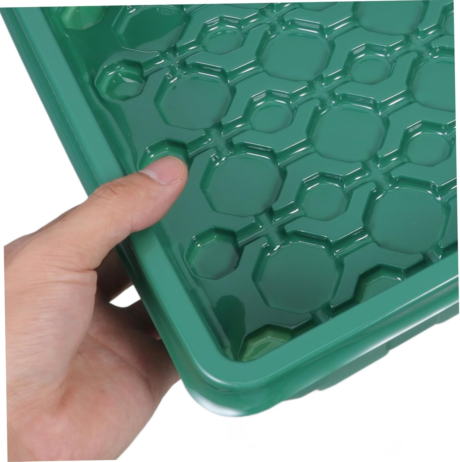 CANIGHT Plant Growing Tray Ventilated Design for Germination Nursery Supply for Indoor and Outdoor Gardening for Flowers Fruits and Vegetables image number 6