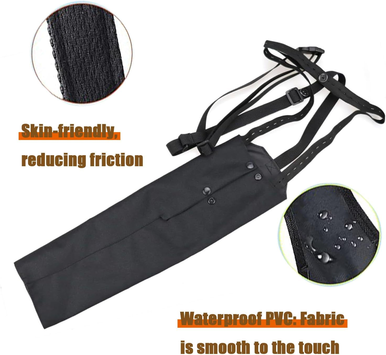 Dog Tail Protector Guard for Medium Large Dogs Adjustable Dog Tail Cover to Prevents Licking Wounds Ends Protector Breathable End Bag for Happy Syndrome Recovery (M) image number 1