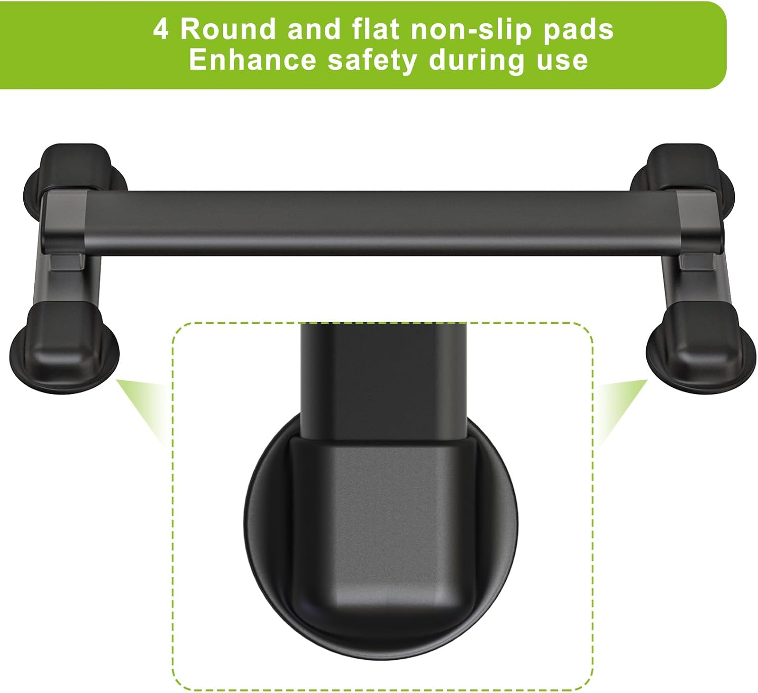 Kipika Versatile Calf Lift Bar, Heavy Duty Steel Calf Lifting Machine for Home Gym, Non-Slip Design, Perfect for Calf Lifts, Squats, Foot Stretches and Dipping Exercises, Supports image number 1