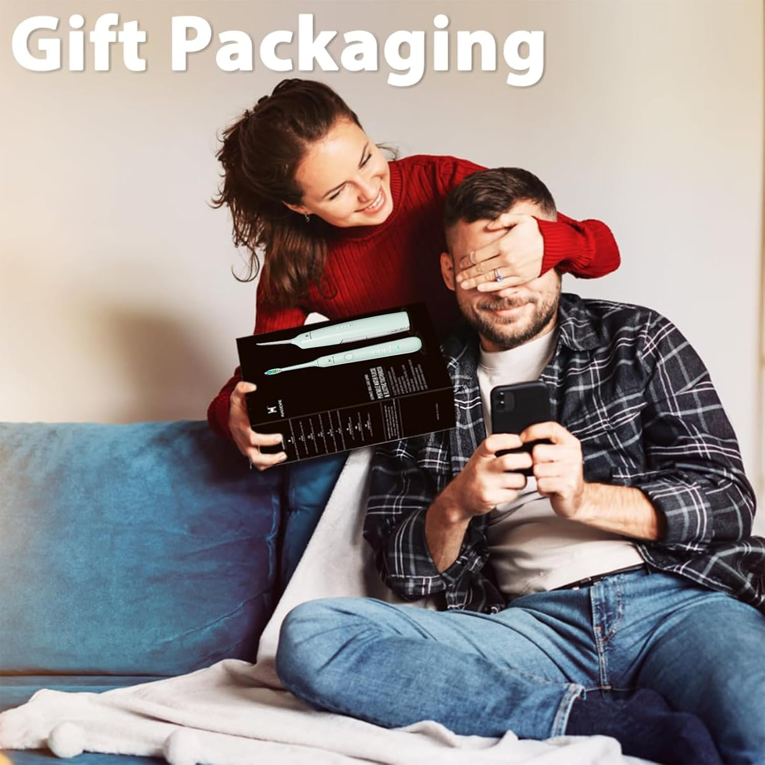 2-1 Oral Clean Kit- Water Dental Flosser & Electric Toothbrush Combo- Brushing & Flossing- for Teeth Cleaning and Gum Health (Light Green) - Pink image number 4