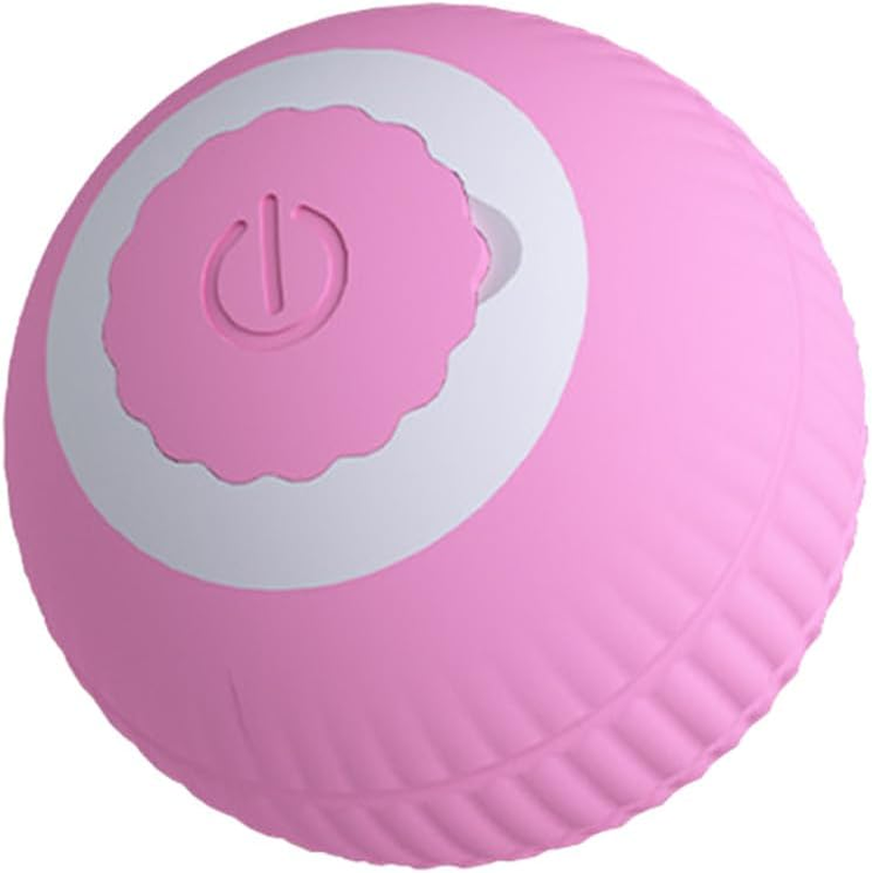 Automatic Ball Toys USB Rechargeable Smart Interactive Cat Toy ABS Intelligent Rolling Toy Ball for Indoor Playing