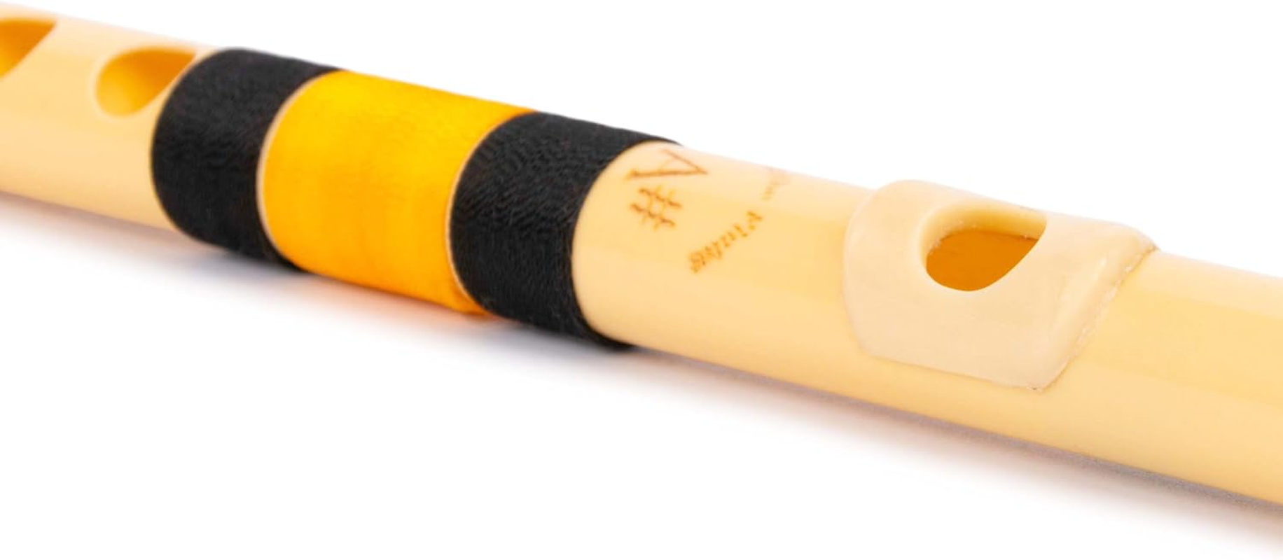 Radhe Flutes PVC Fiber a Sharp Bansuri Higher Octave RIGHT HANDED image number 1