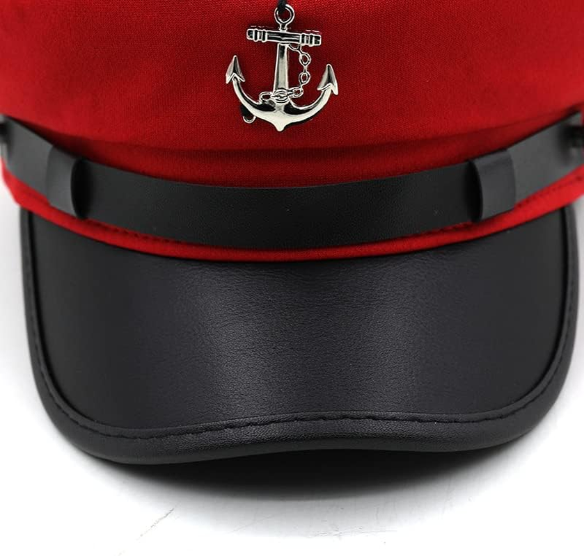 Newsboy Cap for Women Casual Beret Hat Military Sailor Captain Cap Vintage Painter Fiddler Hat Ivy Peaked Flat Cap