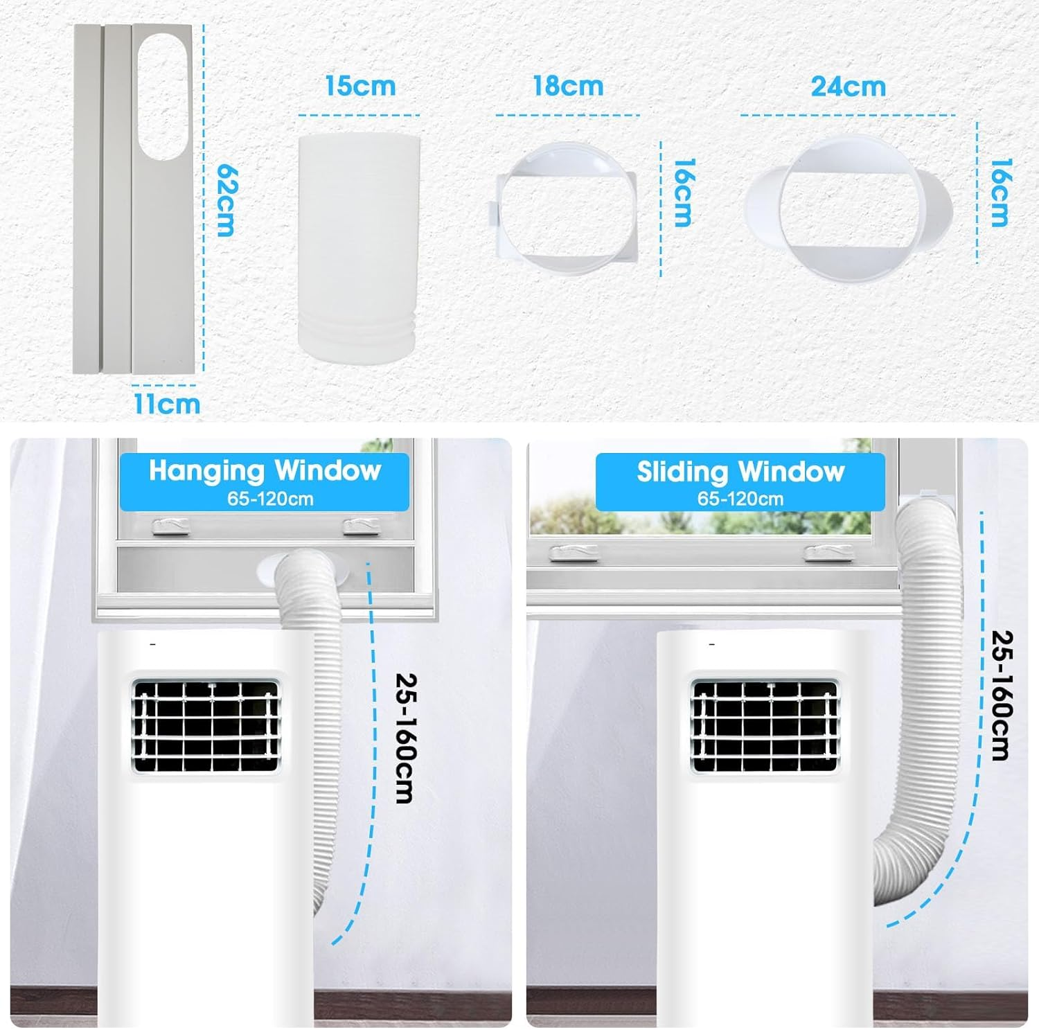 Advwin 9000BTU Portable Air Conditioner, 2.65KW Mobile Air Conditioner, Dehumidifier & Cooling Fan, 3-In-1 Air Cooler, LED Display, 24H Timer, for Home, Office image number 1