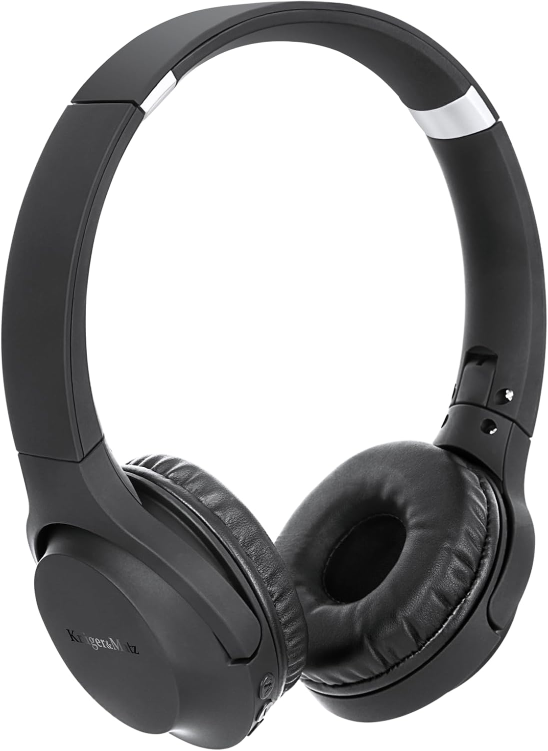 Kr&uuml;ger&Matz KM0629 Wave 2 Wireless Earphones with Built-In Microphone, Control Buttons, Micro SD Card Slot, Black image number 2