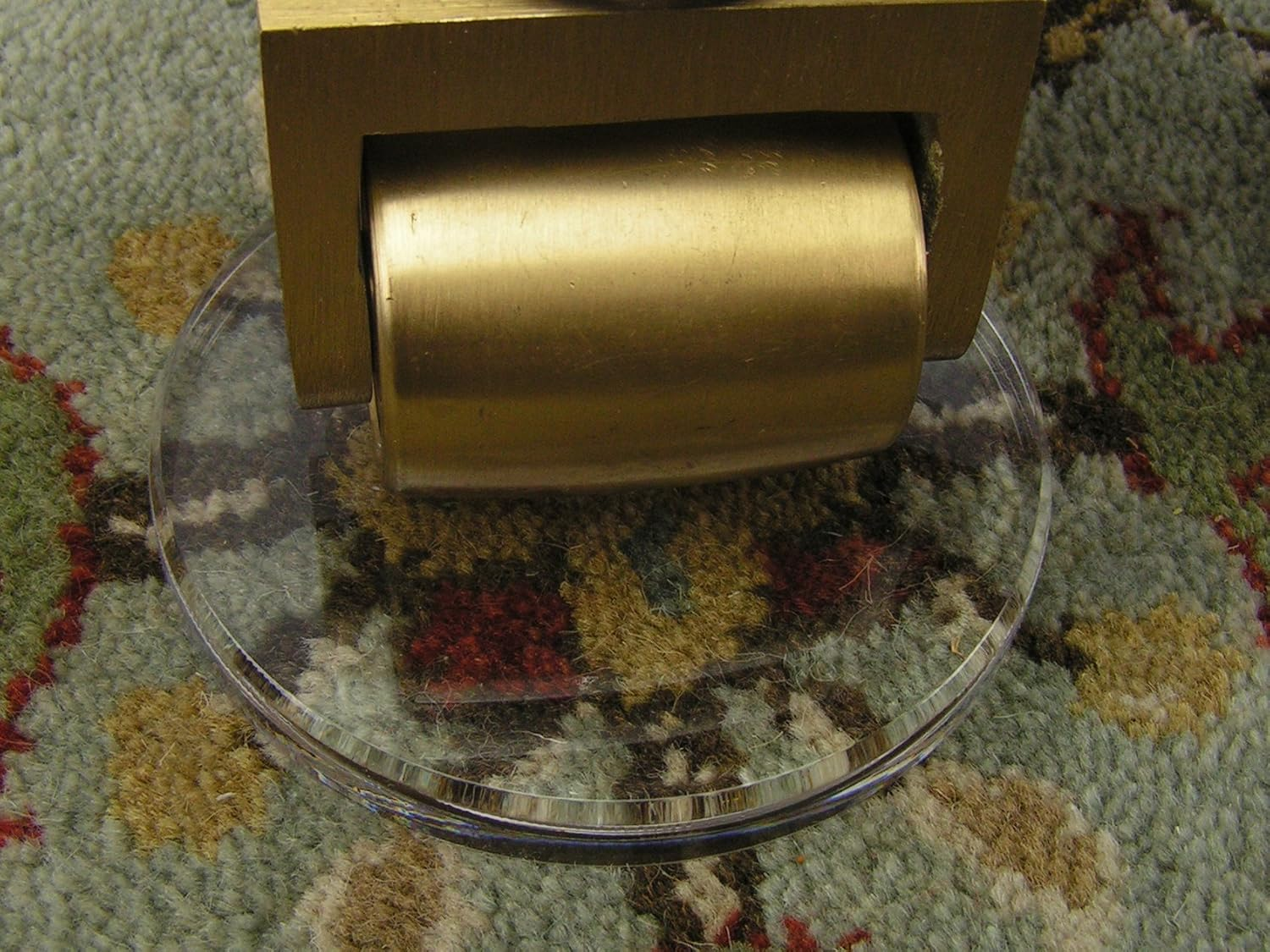 Clear Piano Caster Cups 4.5 Diameter for Grand Pianos Transparent Virtually Invisible MADE in USA by Musicmaide MMAZ5000 (Set of 3) image number 2