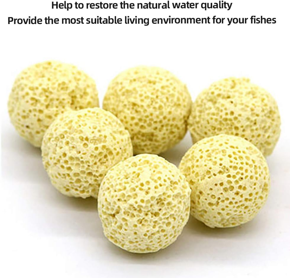 Aquarium Filter Media Ball Aquarium Bio Ball for Aquarium Filter 100PCS image number 2