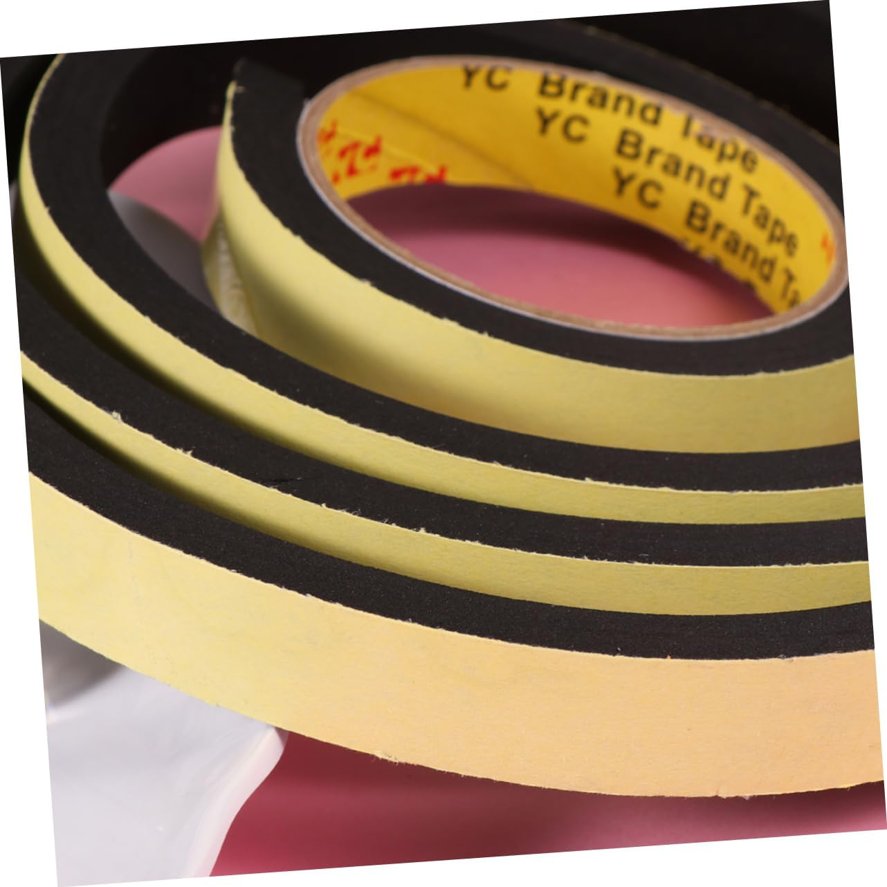 5Pcs Eva Single Sided Sponge Sealing Tape Strong Adhesive Strip for Crash Dust and for Automotive Construction and Home Applications image number 1