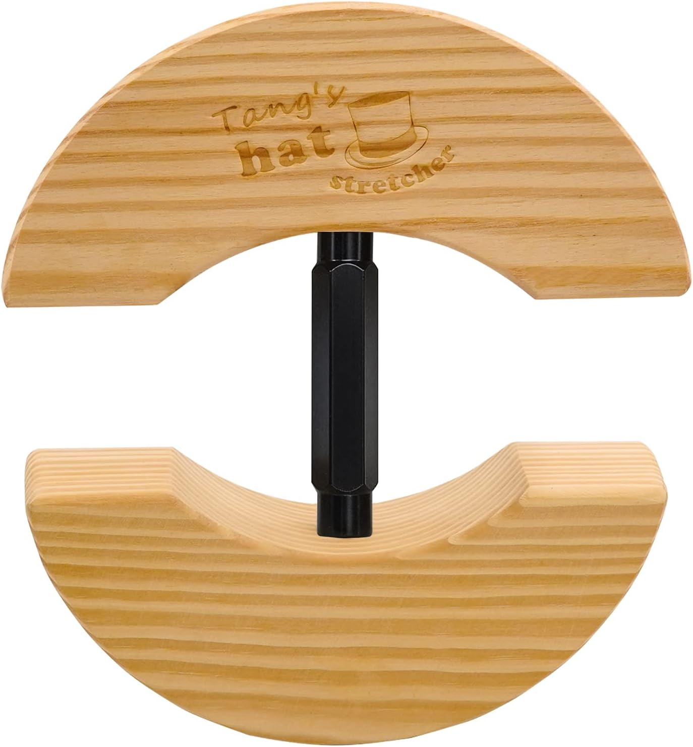 Tang'Swooden Hat Stretcher,Adjustable Turn Buckle Hatstretcher Forfitted Hats.Onesizeunisex Adultshatshaper, Suitsforall Hat