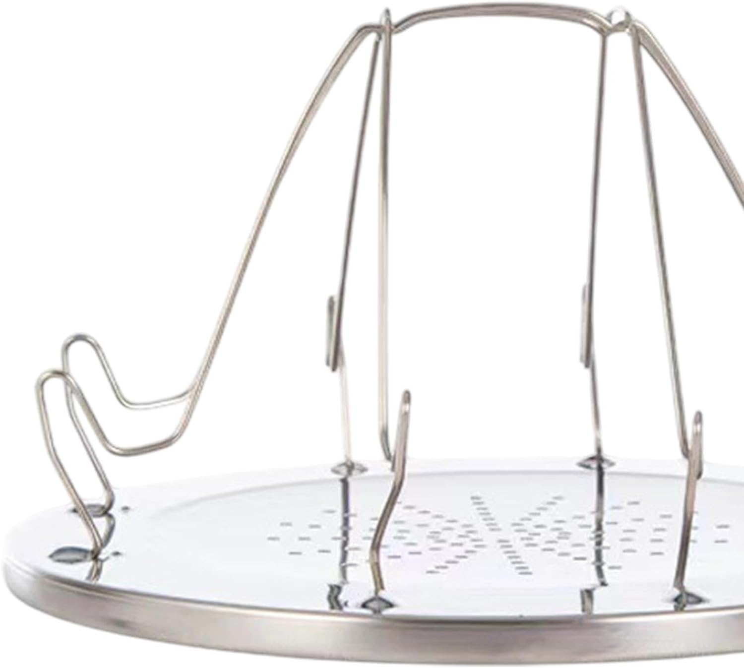 Eigell Camping Toaster Rack Bread Stand Kitchen Multifunctional Folded Simple for 4 Slices Toaster Tray for Barbecue Family Reunion image number 1