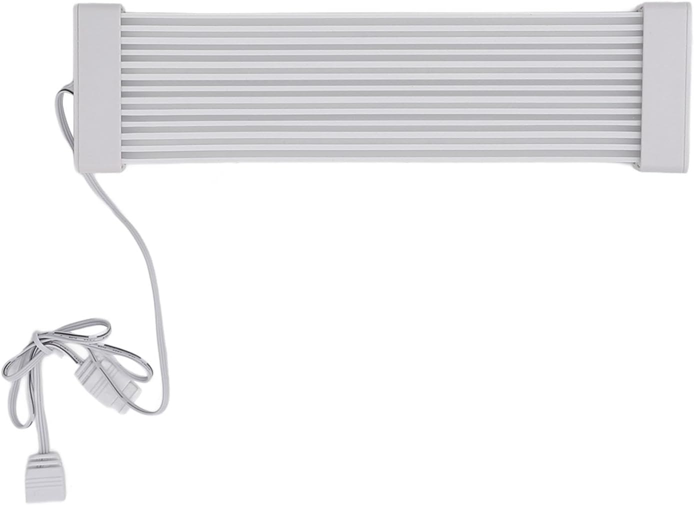 24 Pin to 24 Pin RGB GPU Cable, 205Mm Silicone Graphics Card RGB PSU Cables with 6 Wire Combs, 5V ARGB PC PSU Cables Graphics Card Power Supply Extension for Computer Case (White