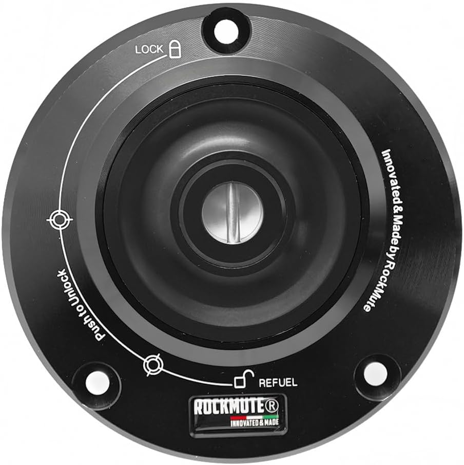 Keylock Fuel Tank Cap for HONDA MSX125/GROM 2017-2020, CBR250RR 2017-2022, CB300R 2019 2020 Motorcycle Gas Cover Replacement (Black)