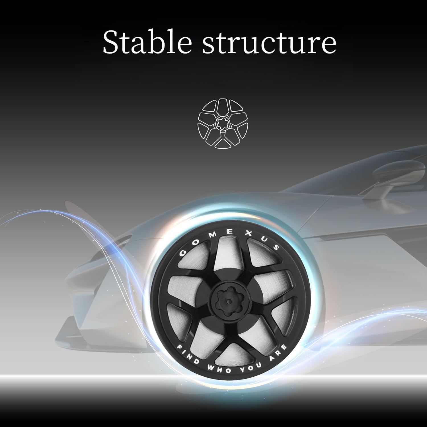 GOMEXUS SU24L Power Knob Compatible for Shimano Daiwa Spinning Reel Handle Knob - Black Red image number 2