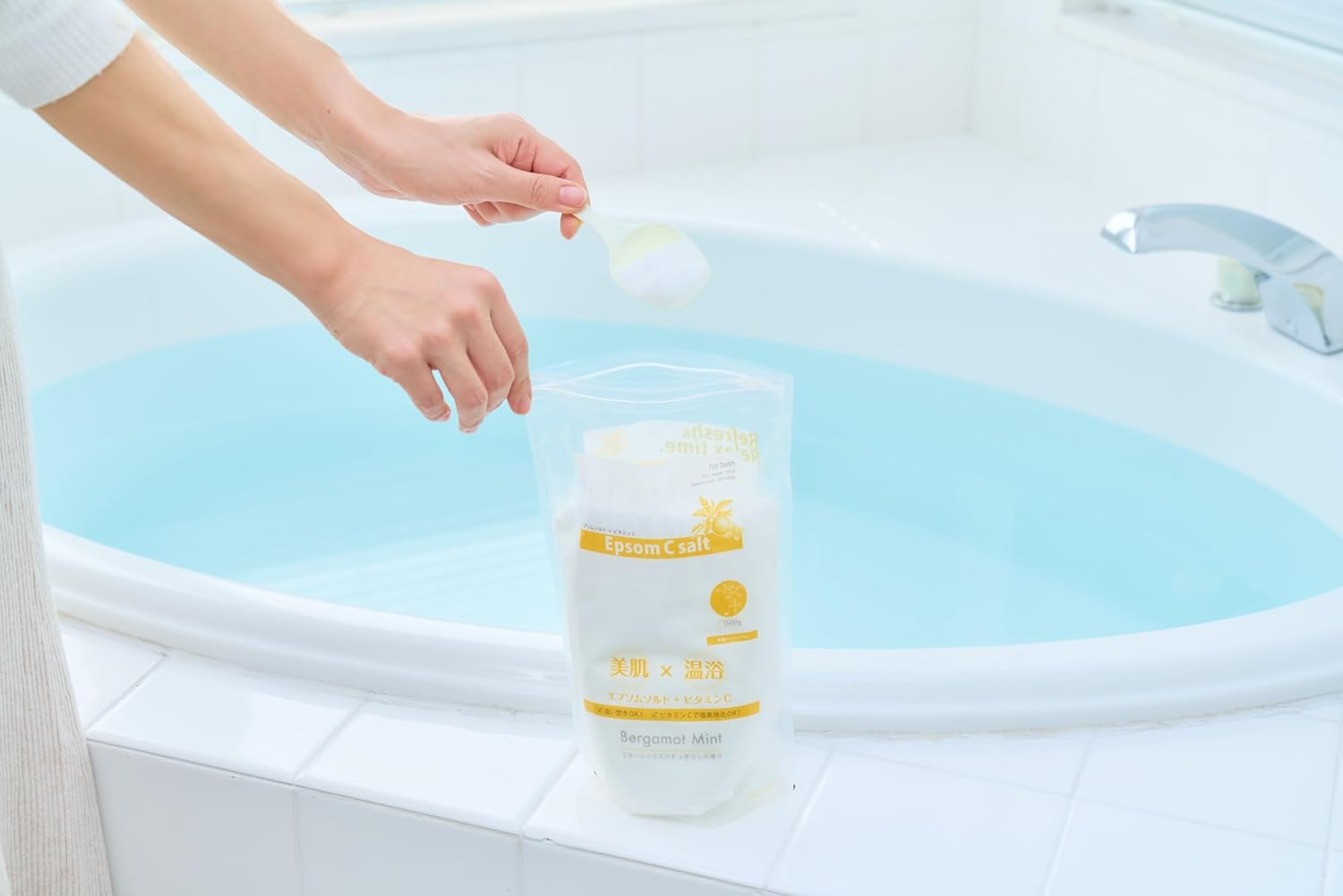 Epsom C Salt Bergamot Mint, 5.3 Oz (1,500 G) image number 2