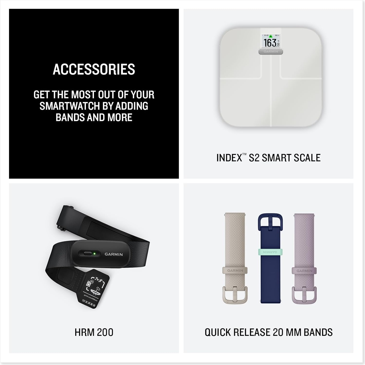 Garmin Vivoactive 6, GPS Smartwatch, Metallic Pink Dawn with Bone Band