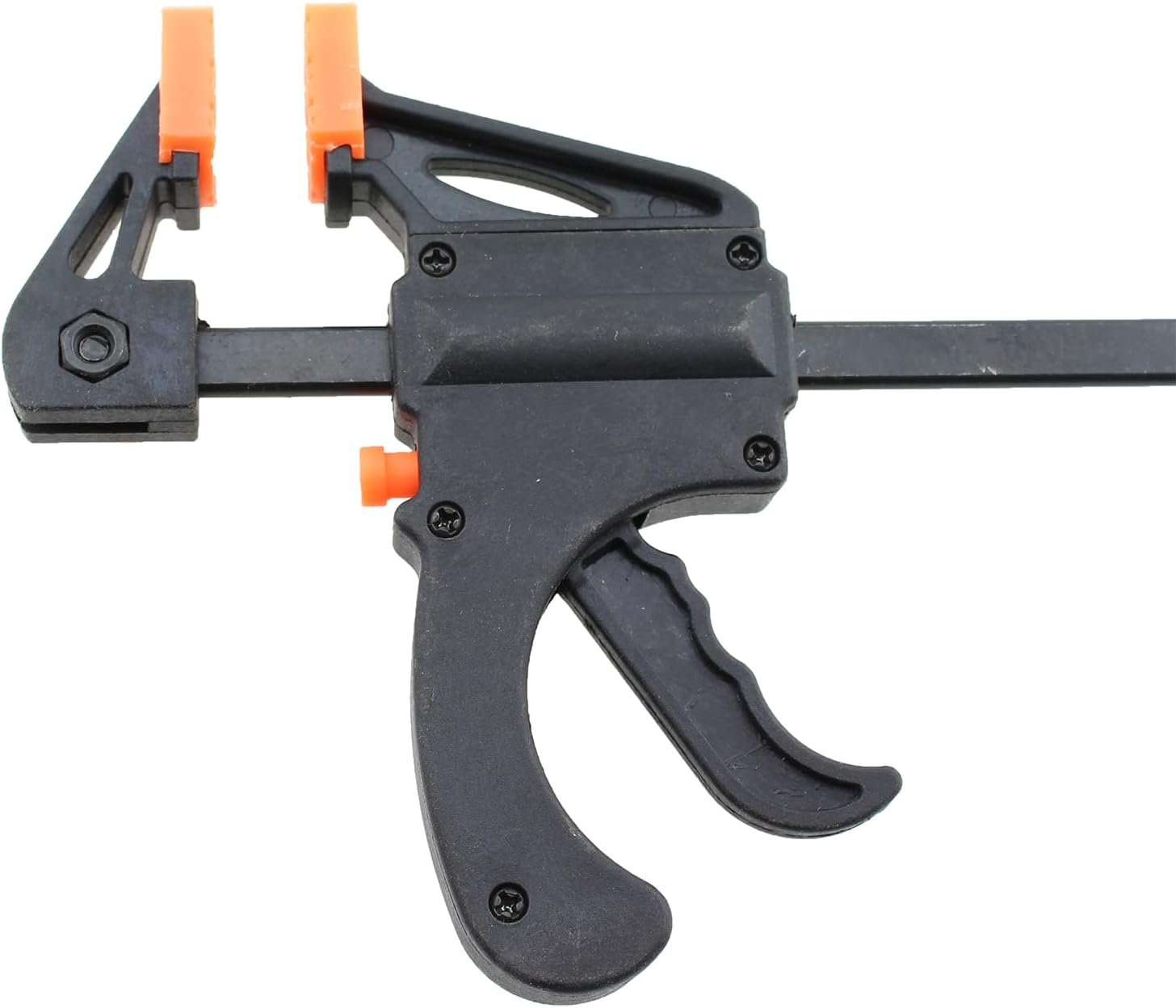 TAODAN 4PCS 4 Inch Trigger Quick Grip Clamps Bar Clamp Trigger Quick Grip Clamp Single Hand Ratchet Woodworking Clamp for Wood Bonding Processes image number 2