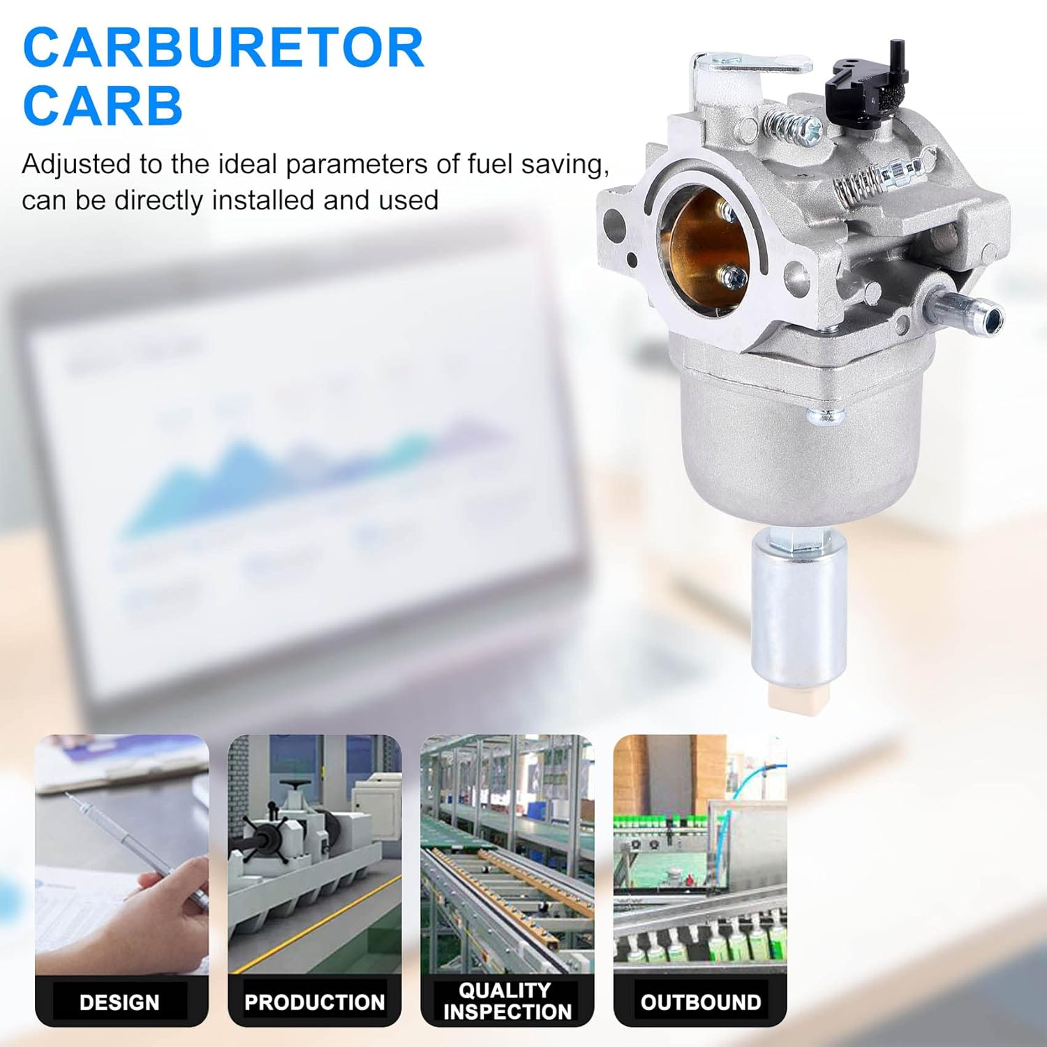 Carburetor 14HP 15HP 16HP 17HP 18HP for 799727 698620 image number 2