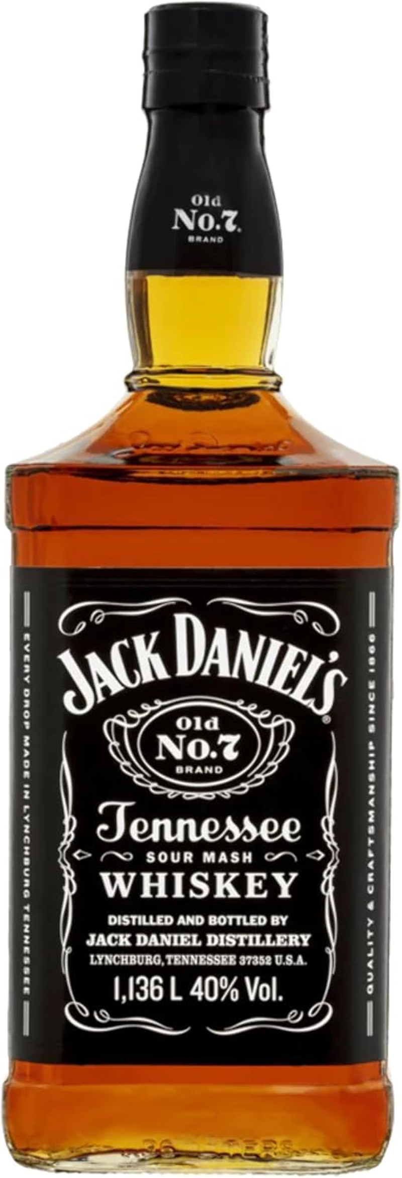 Jack Daniel'S Old No.7 Tennessee Whiskey, 1.136 L