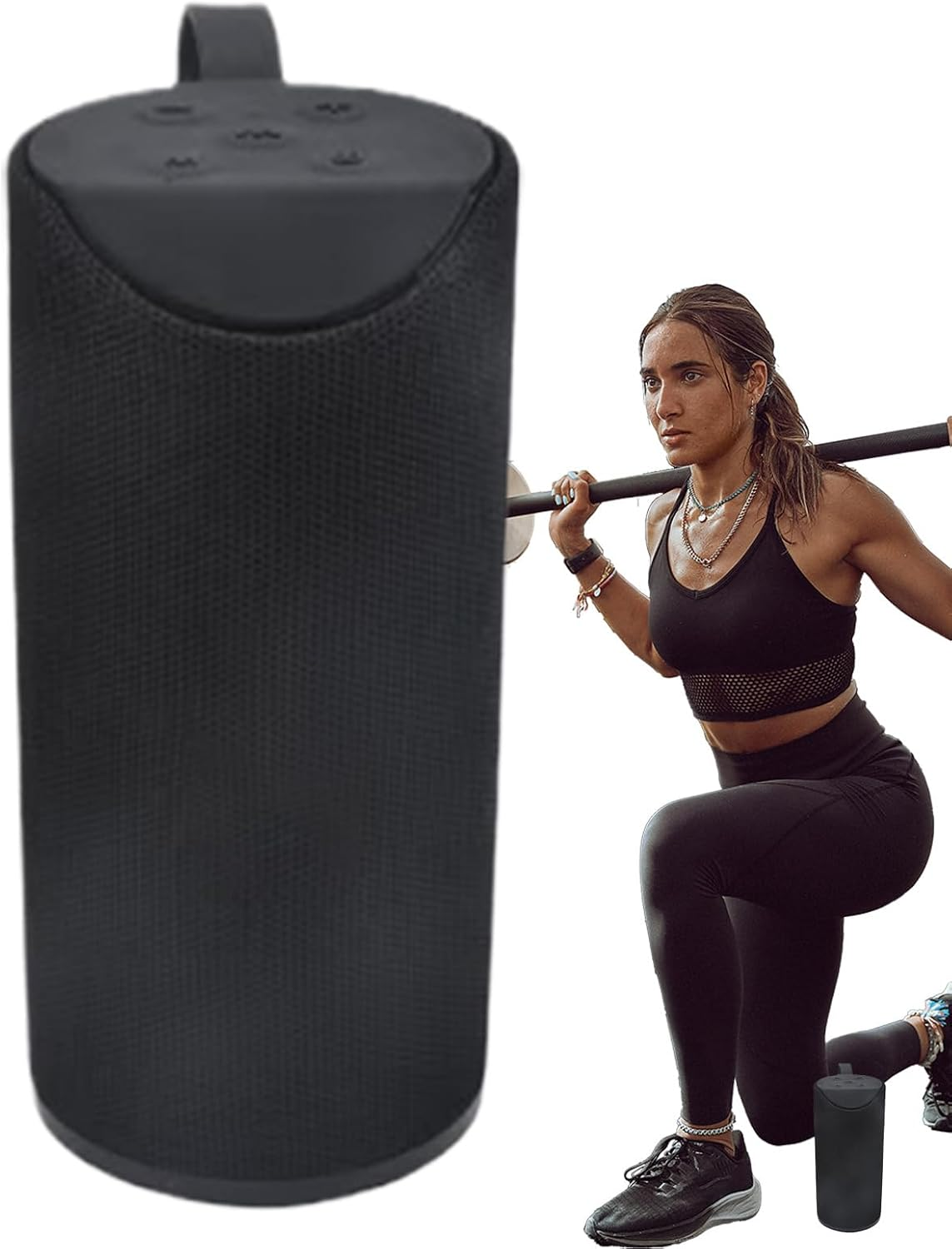 Quzente Wireless Speakers,Portable Small Wireless Speaker for Party | Waterproof Electronic Device Tech Gadgets for Boys Teen Adults Travel Bathroom Shower Bathroom Pool Outside