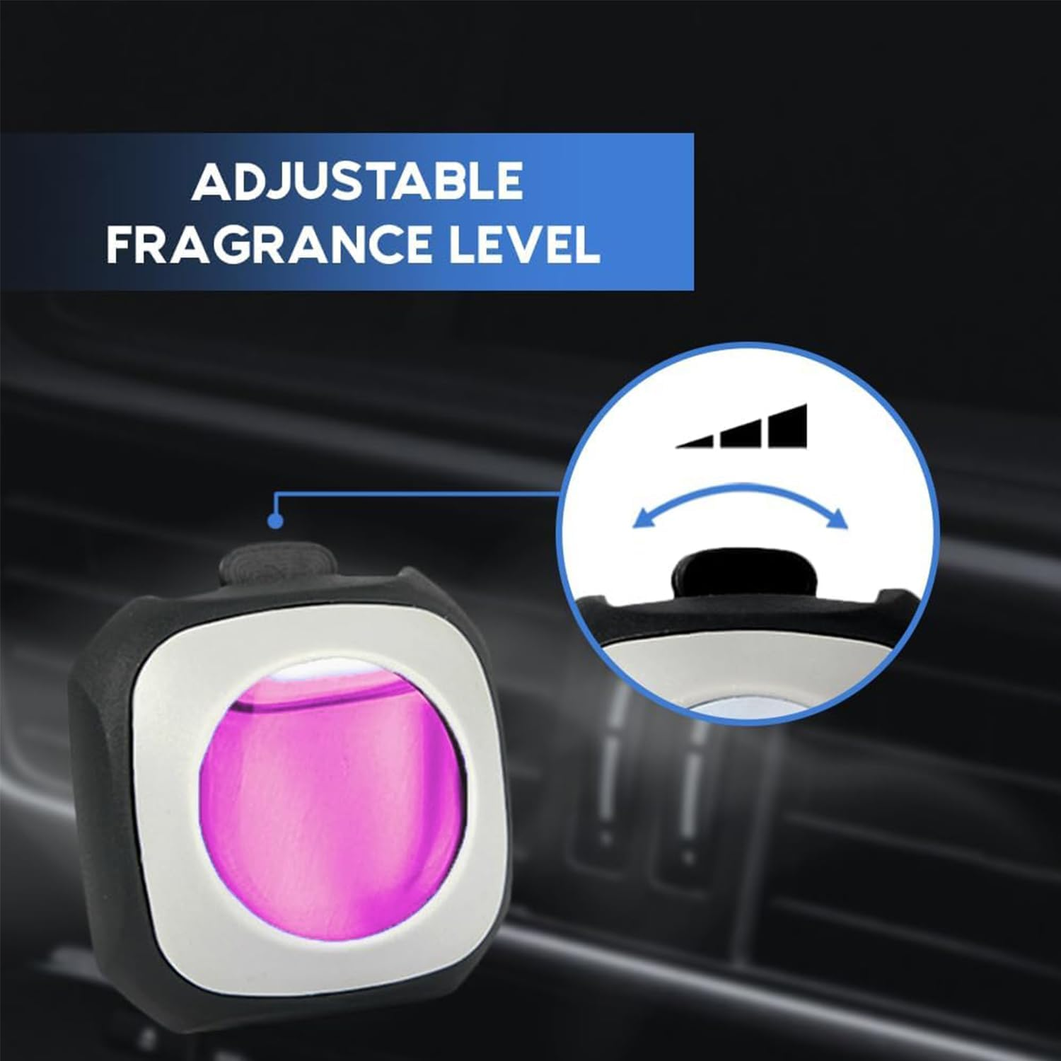 Five Different Scent Car Air Freshener Clip, 5Car Freshener Vent Clips, 4G Each, Long Lasting Air Freshener for Car, up to 250 Days Car Refresher Odor Eliminator image number 4