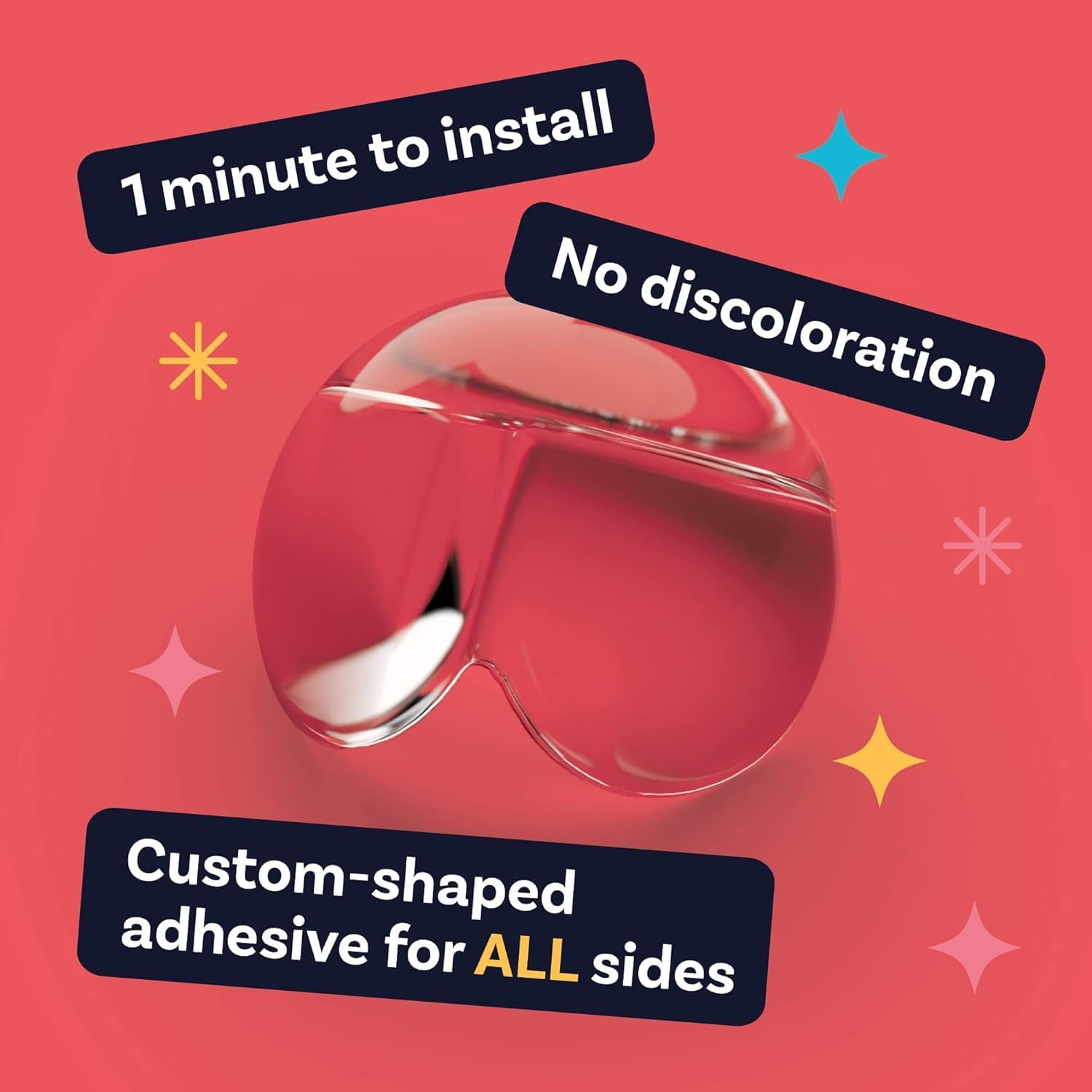 ABC Ball Shape Corner Protector Baby, Table Protectors for Guards Clear Protectors for Furniture Guards Proof Covers Safety Pack of 12