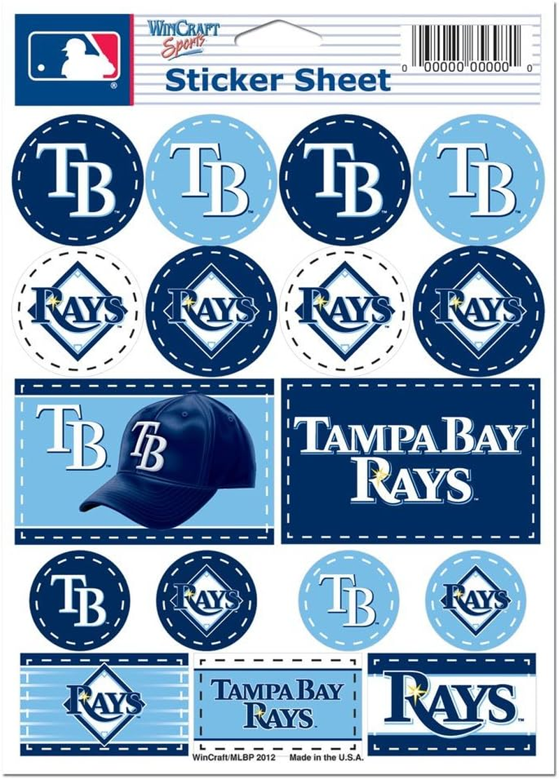 (Houston Astros, 13Cm X 18Cm ) - MLB Vinyl Sticker Sheet