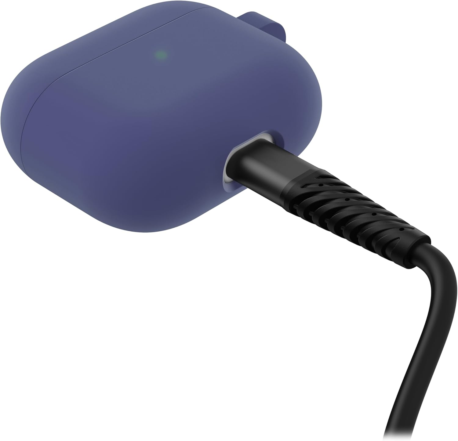 Otterbox Soft Touch Headphone Case for Airpods 3Rd Gen 2021, Shockproof, Drop Proof, Ultra-Slim, Scratch and Scuff Protective Case for Apple Airpods, Includes Carabiner, Dark Purple image number 1