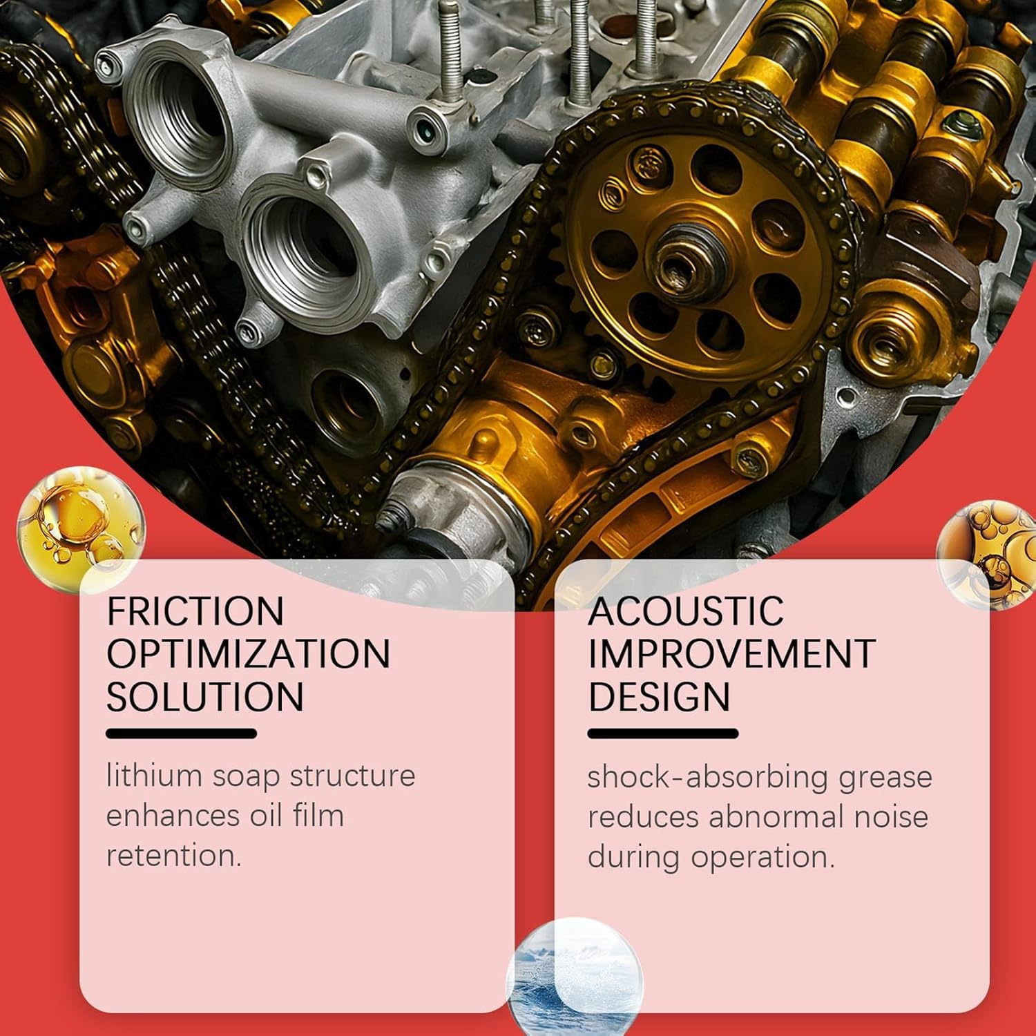 Silicone Grease for O Rings | Multi-Purpose Automotive Clear Lithium Grease - Long-Lasting Lube Waterproof Sealant for Garage Car Farm Gate Vehicle Factory Boat Equipment Marine Agricultural image number 6