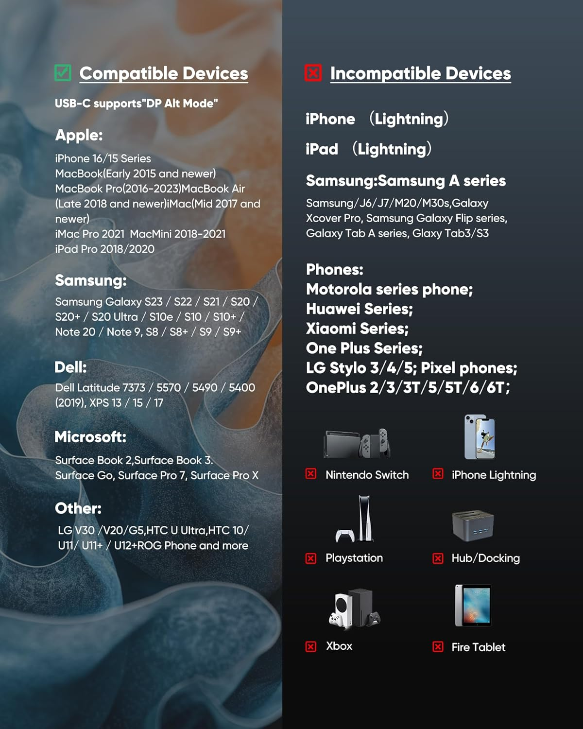 Highwings USB C to HDMI Adapter (4K@60Hz), USB Type C to HDMI Cable Adapter [High Speed, Thunderbolt 3/4 Ports], Compatible for Iphone 15/16 Pro/Max, Macbook Pro/Air, Ipad, Imac and More - Grey image number 5