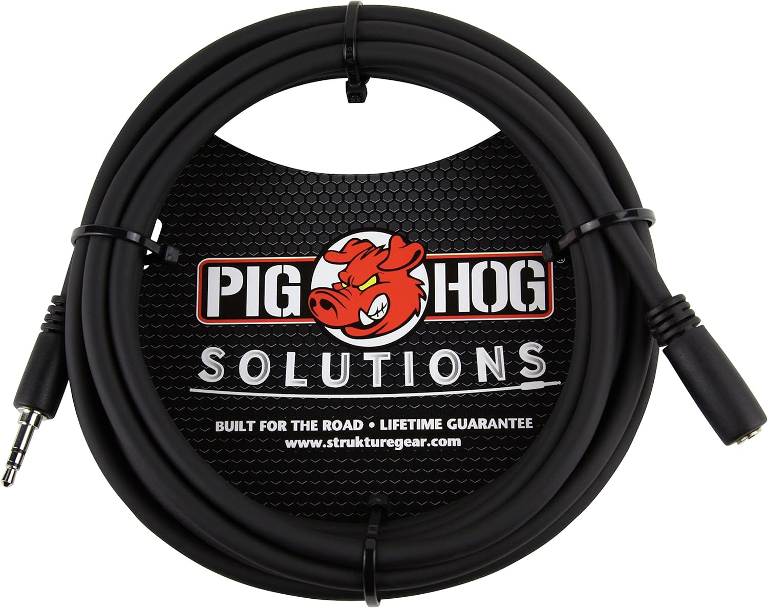 Pig Hog PHX35-10 3.5Mm TRSF to 3.5Mm TRSM Headphone Extension Cable, 10 Feet