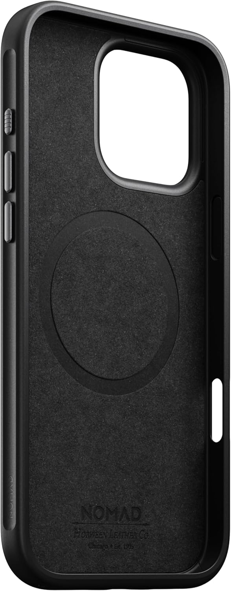 Nomad Modern Leather Case | Iphone 16 Pro Max | Black | Horween