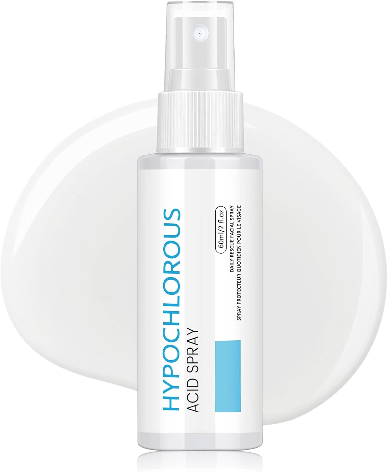 Hypochlorous Acid Face and Skin Spray,Safe for Use on Acne Prone Skin, Dry Scalp, Toner, Eye Lash Cleanser, Face and Hand Cleanser - 60Ml image number 2