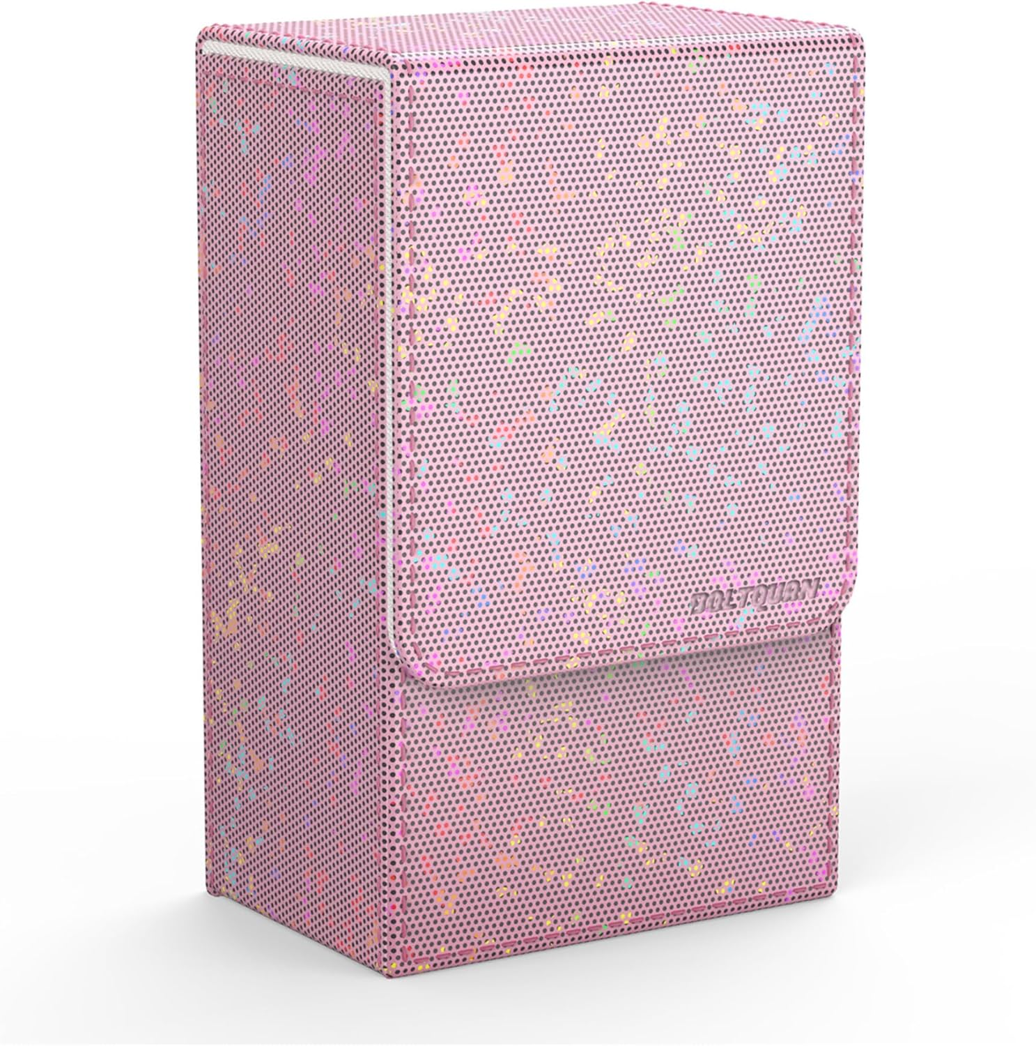 Boltquan Pearlized Pink Tarot Card Holder with White Interior &ndash; Fold-Top Case with Magnetic Lid Closure &ndash; Fits Standard Tarot Decks &ndash; Outer Dimensions 5.39 X 3.38 X 2 Inches (Pearlized Pink) - Moonlit Oracle image number 6