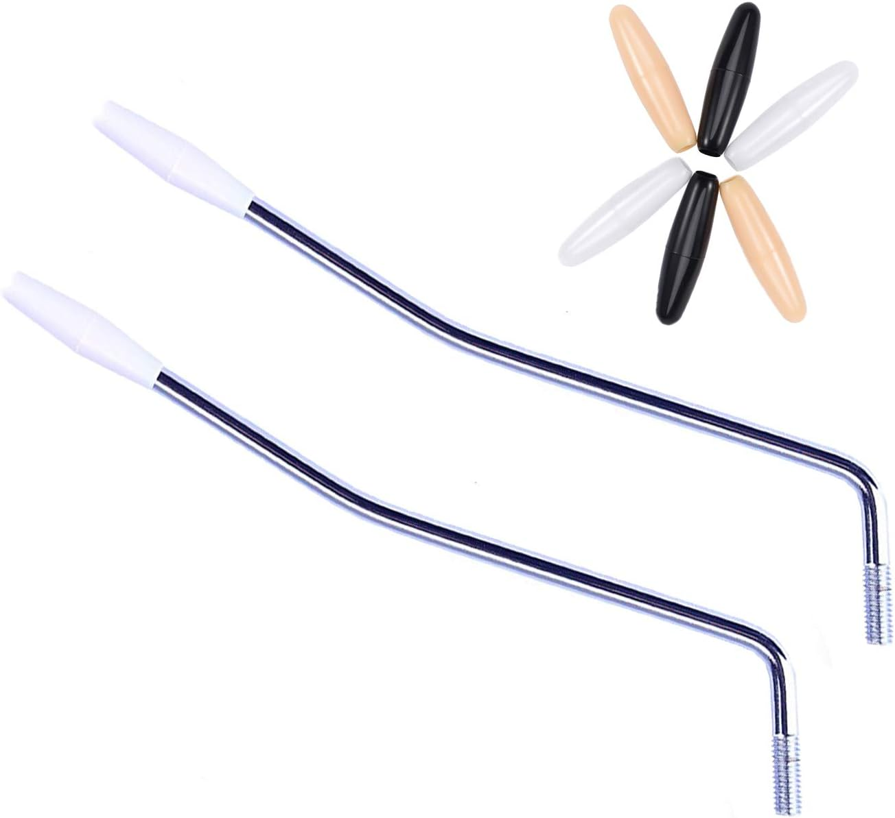 2 Packs 5Mm Thread Tremolo Arm Whammy Bar for Fender MIM Strat Stratocaster Electric image number 1