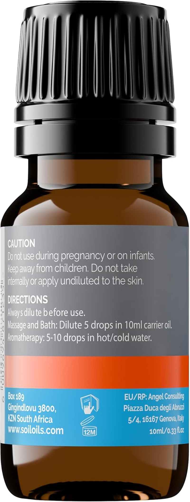 Soil Easy Breathe Organic Essential Oil Blend, Contains Eucalyptus, Peppermint, Cajeput, Clove Oil, Essential Oil Diffuser, No Additives, 10Ml image number 5