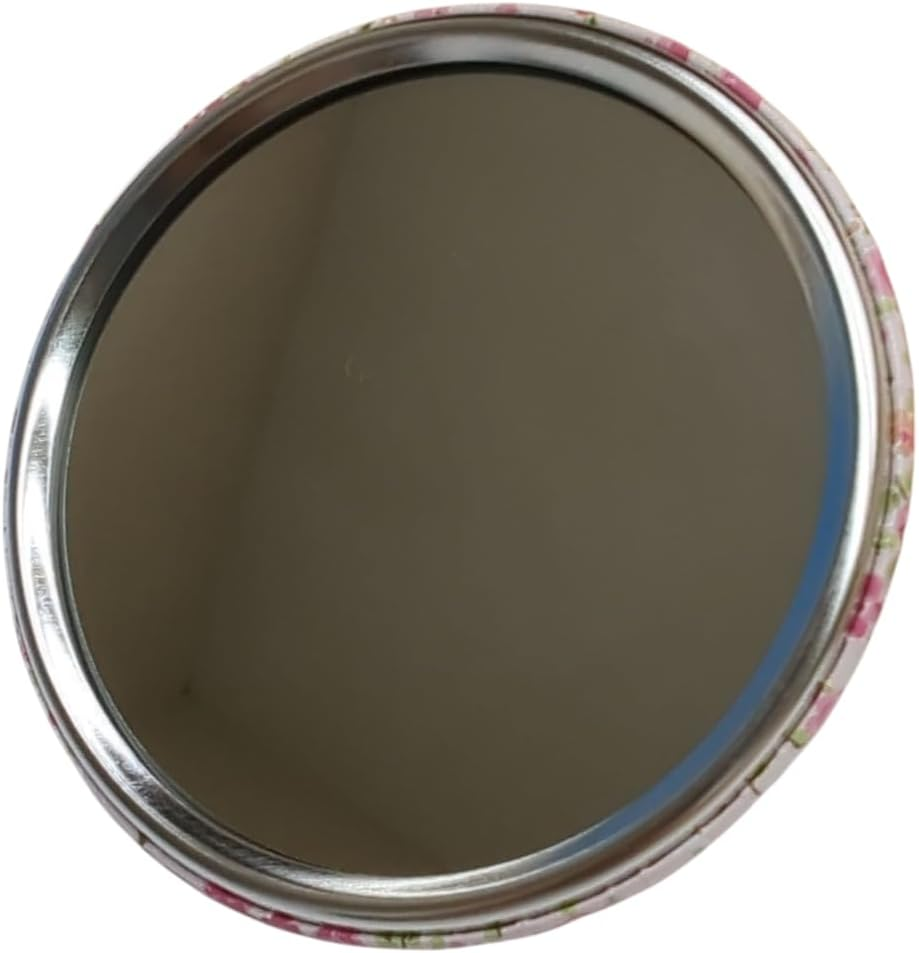 Maroon Cream 40Th Can Mirror, One Point image number 3