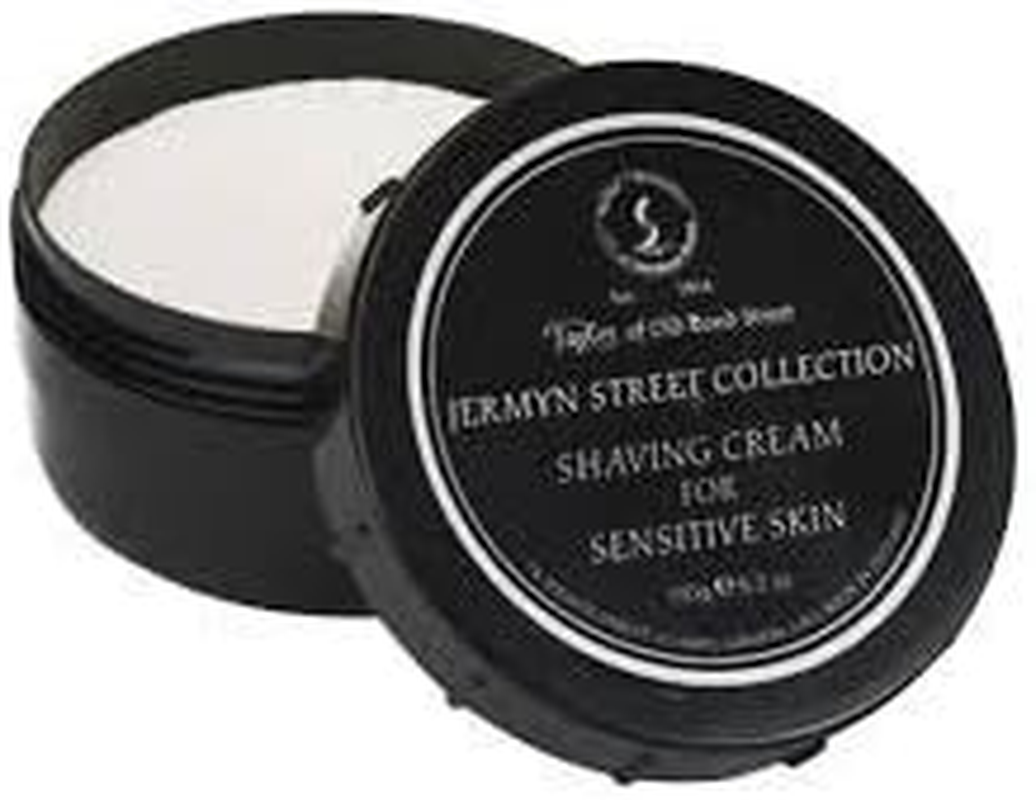Taylor of Old Bond Street Jermyn Street Collection SHAVING CREAM for SENSITIVE SKIN 150G X 2 Bowls