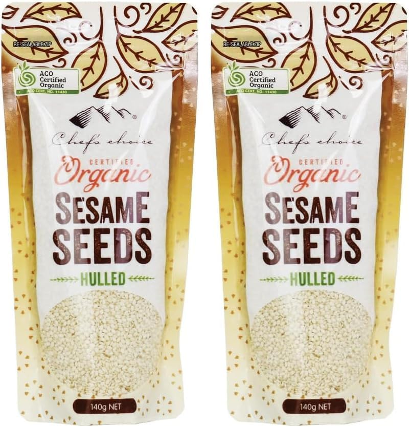 Chef'S Choice Organic Hulled Sesame Seeds, 140 G image number 1