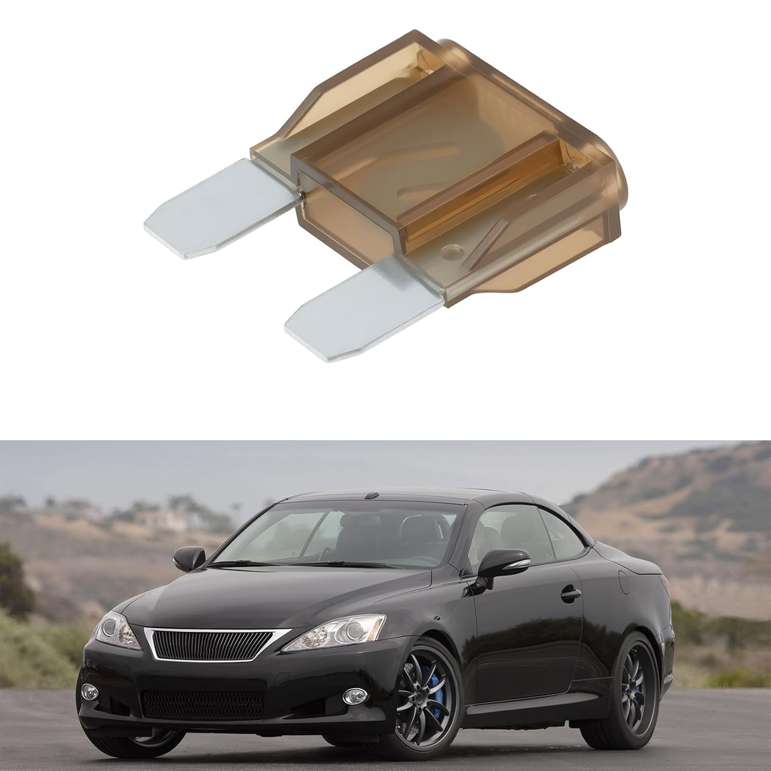 OTOTEC 10Pcs 29Mm Car Maxi Fuse 32V 120A Blade Type Fuse for Automotive Truck RV Boat image number 2