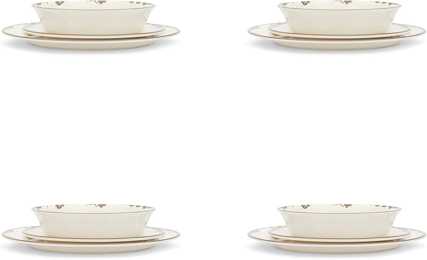 Fox Run Melamine Dinnerware Set Teal, 10"