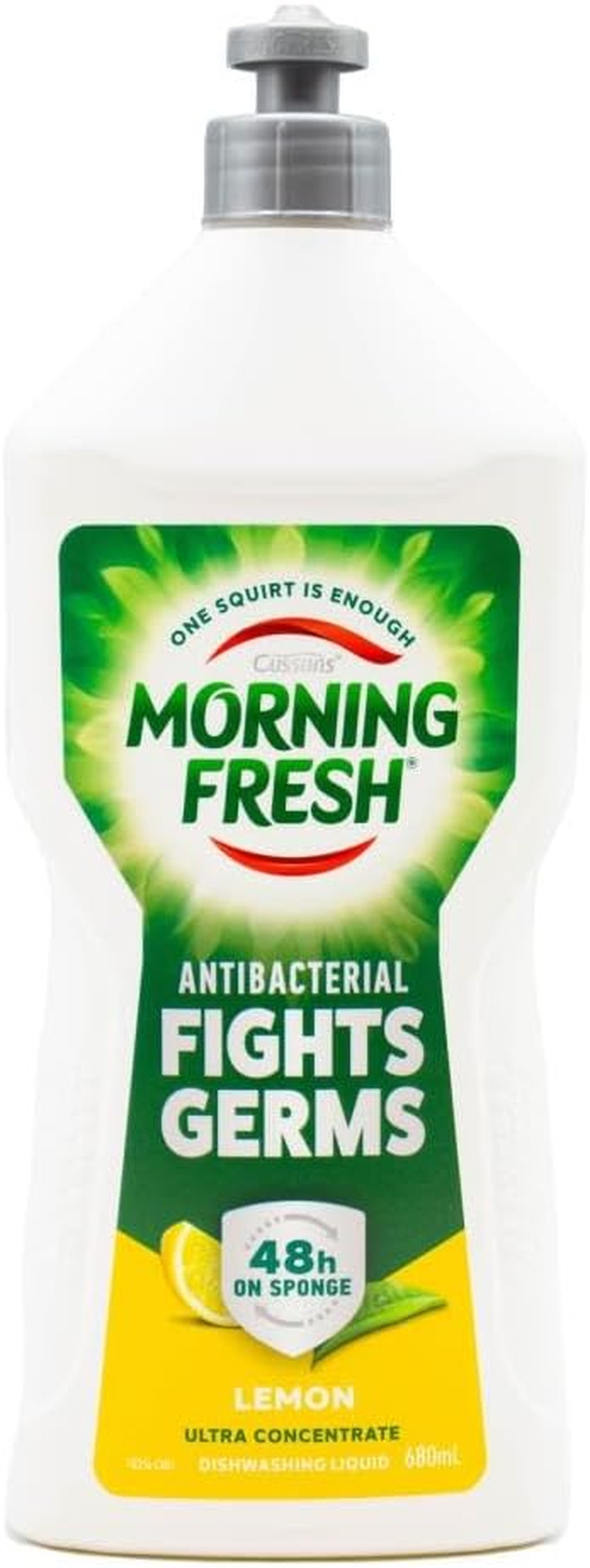 Morning Fresh Lemon Antibacterial Concentrate Dishwashing Liquid 680 Ml