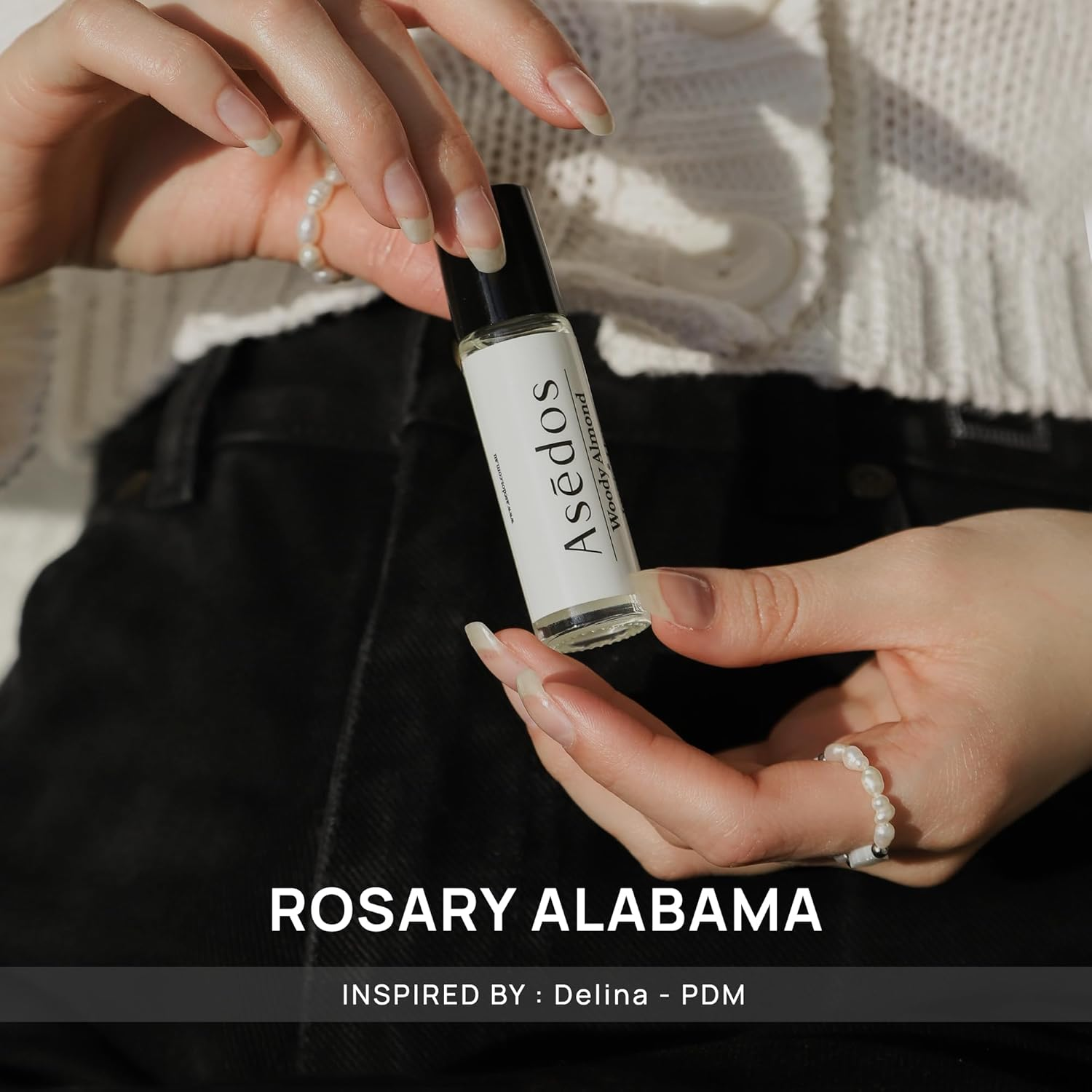 Asedos - Rosary Alabama Perfume Oil | Inspired by Delina | Rollerball | Unisex Attar Oil | Vegan, Paraben Free, Phthalate Free | Animal Cruelty Free | 10Ml 0.34 Fl Oz image number 2