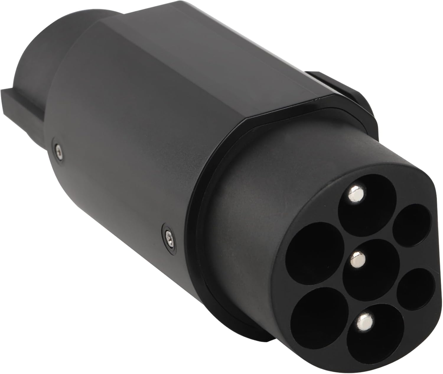 Jiacheng Type 2 to Type 1 EV Adapter (Male to Female), 32A EV Charging Cable Adapter Charger IEC 62196 to SAE J1772 for Electric Vehicles Converter Car Charger Adapter image number 2