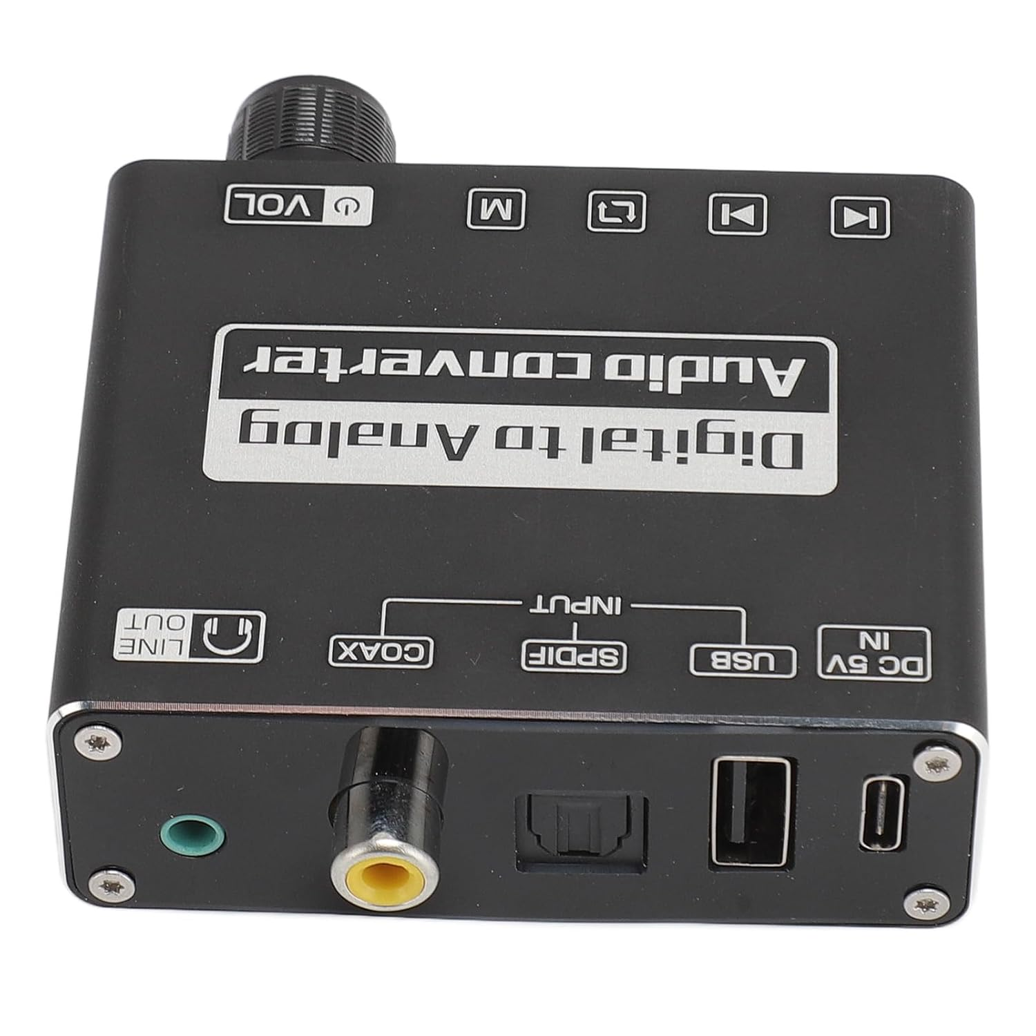 Audio Converter, Digital to Analog Sound Converter, 5.1 Optical to Analog Adapter for Phone Tablet Computer TV Speaker for TV Home Cinema image number 1